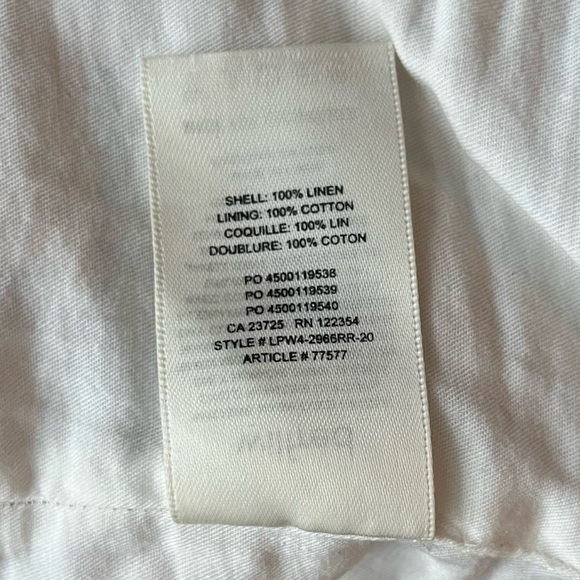 Brown Floral Print Linen/Lin Fatale Camisole Tube Top - Picture 8 of 9